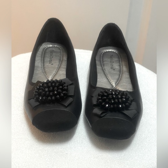Pierre Dumas Moni Bead Ballet Flat Shoes - Picture 2 of 3